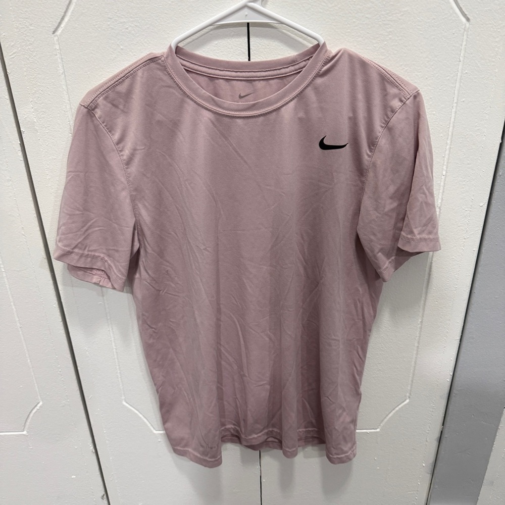 The Nike Tee Purple Dri-Fit Short Sleeve Shirt